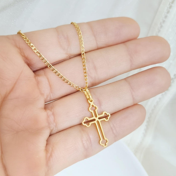 NEW IN!!!   The cross necklace 5 for boys 925