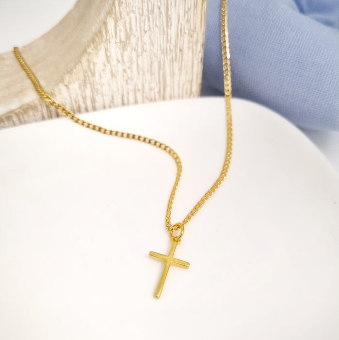 NEW IN!!!   The cross necklace 2 for boys 925