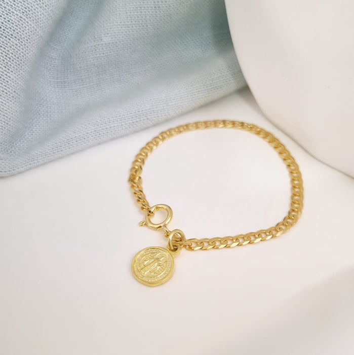 Esclavita bracelet 925 gold 2  - escoge los charms - desde $38