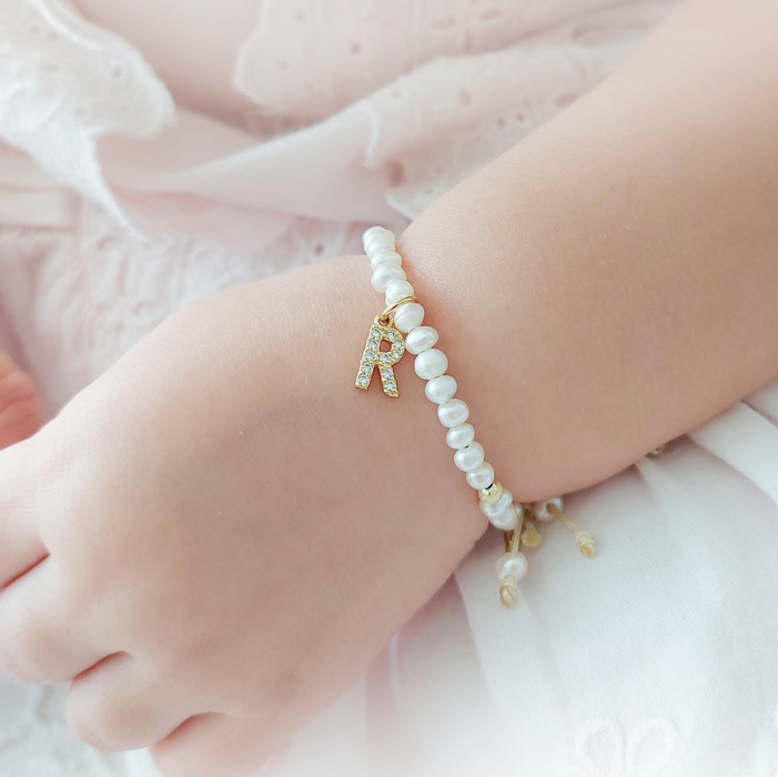 blessing bracelet 925 - perlas - desde $54