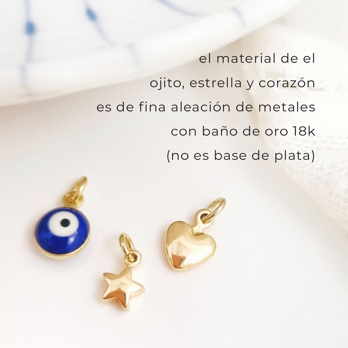 Tráenos tu medalla para tu baby pin (hasta 3 dijes personales)