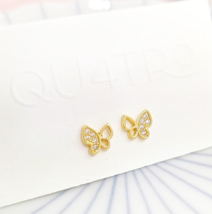 BUTTERFLY II stud earrings 925