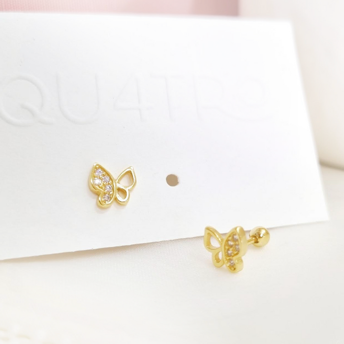 BUTTERFLY II stud earrings 925