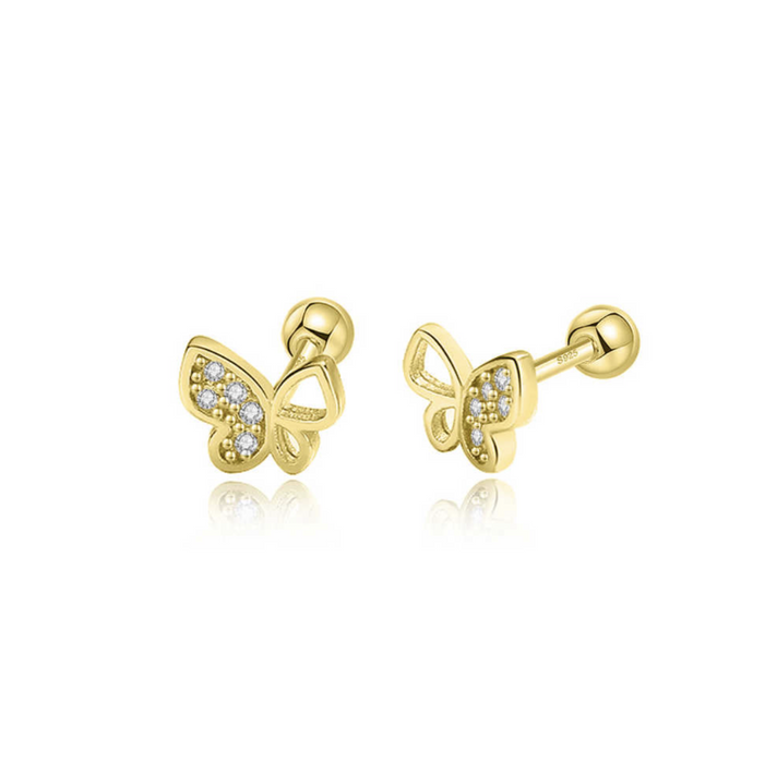 BUTTERFLY II stud earrings 925