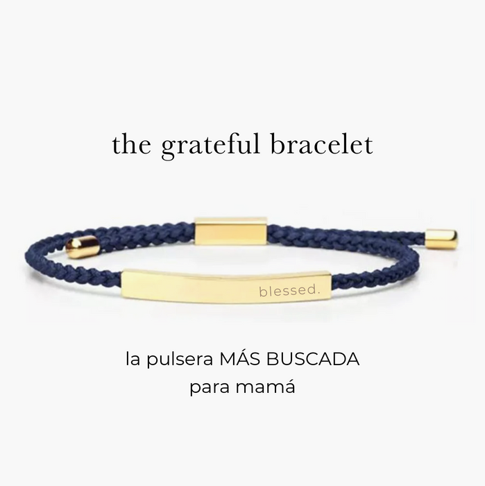 the grateful bracelet - personalízalas con las iniciales