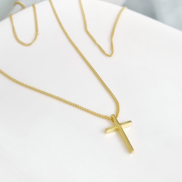 The cross necklace 1 for boys 925