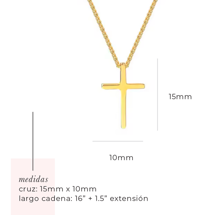 The cross necklace 1 for boys 925