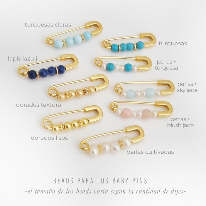 Baby Pin 925 *3 - (escoge tus 3 dijes) - desde $60