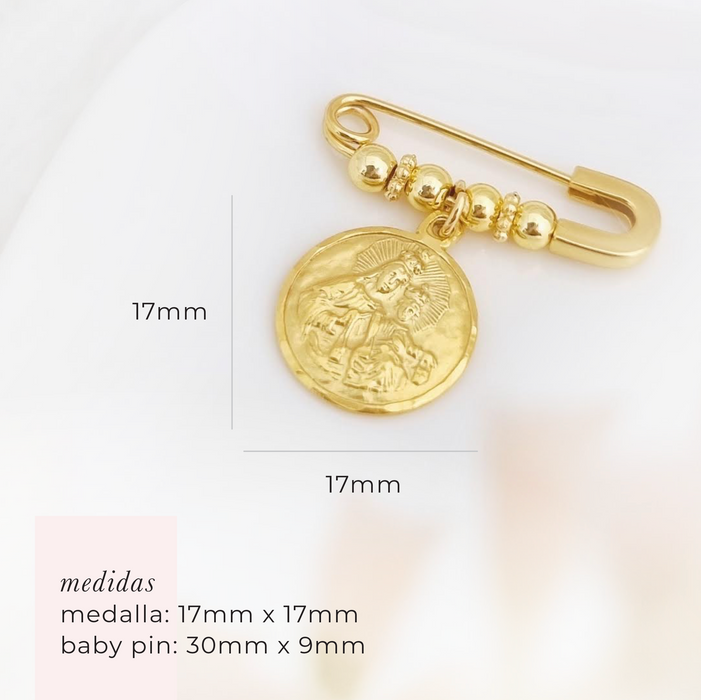 Baby Pin Virgen del Carmen -ws-