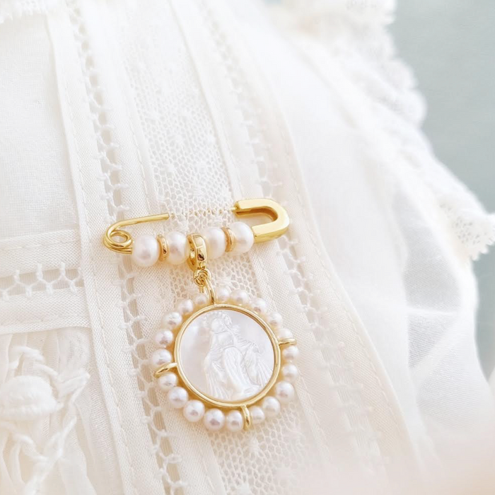NEW IN! Baby Pin Glory Milagrosa 925