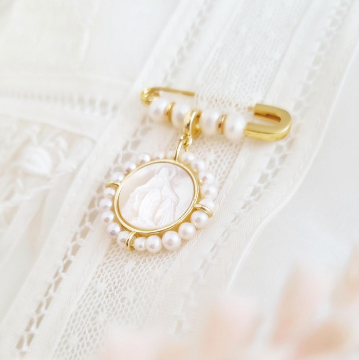 NEW IN! Baby Pin Glory Milagrosa 925