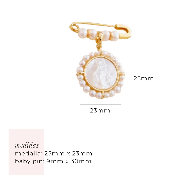 NEW IN! Baby Pin Glory Milagrosa 925