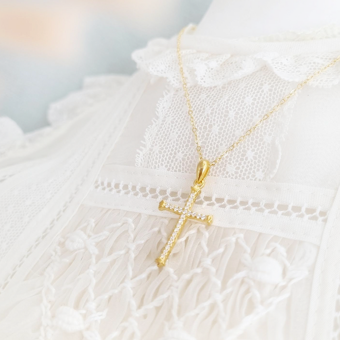NEW IN! The cross 7 necklace 925