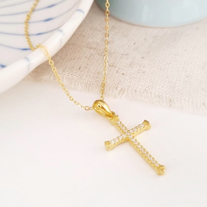 NEW IN! The cross 7 necklace 925