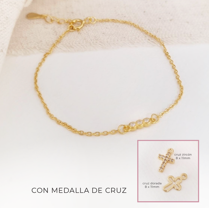 NEW IN! sparkle trio bracelet CRUZ -ws-