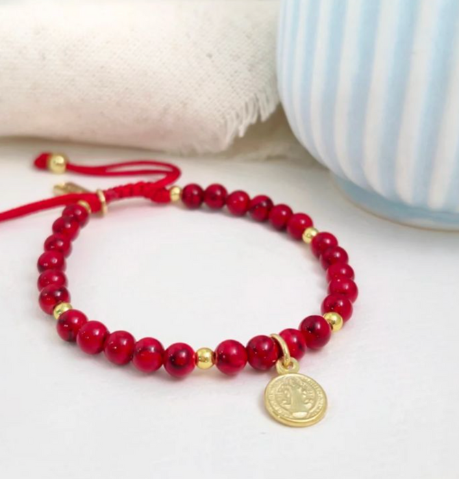 blessing bracelet 925 - red - desde $48