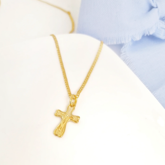 collar de cruz  3 – plata 925