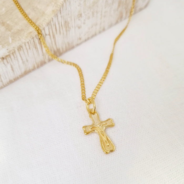 collar de cruz  3 – plata 925