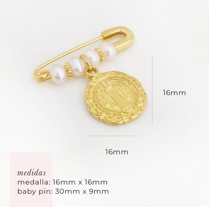 baby pin 925 personalizable - san benito 1