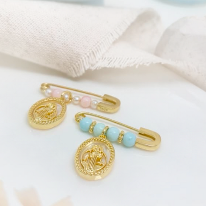 baby pin 925 personalizable - san benito nacar