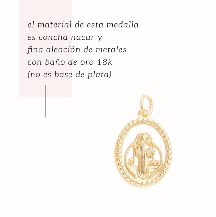 baby pin 925 personalizable - san benito nacar