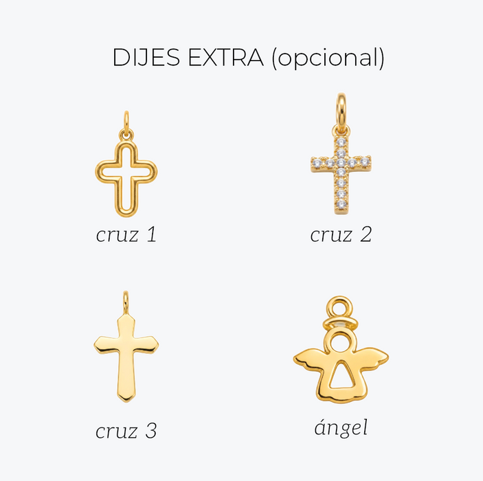 collar MEMOIR de dije dog tag - personalizable