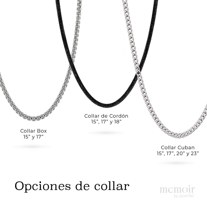 collar MEMOIR dog tag - 1 tag - personalizable