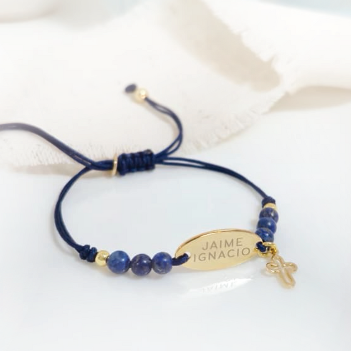 pulsera MEMOIR KIDS roja - personalizable (dijes opcionales)