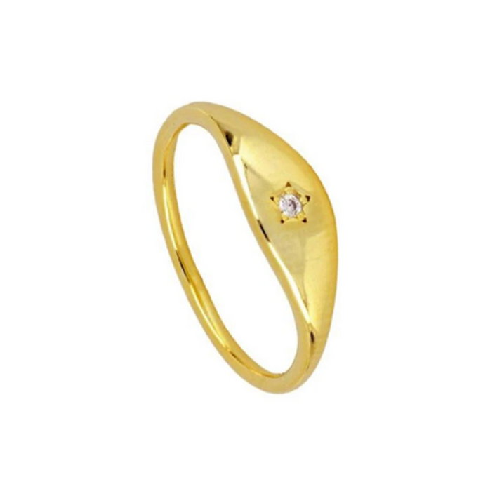 mini star ring 925